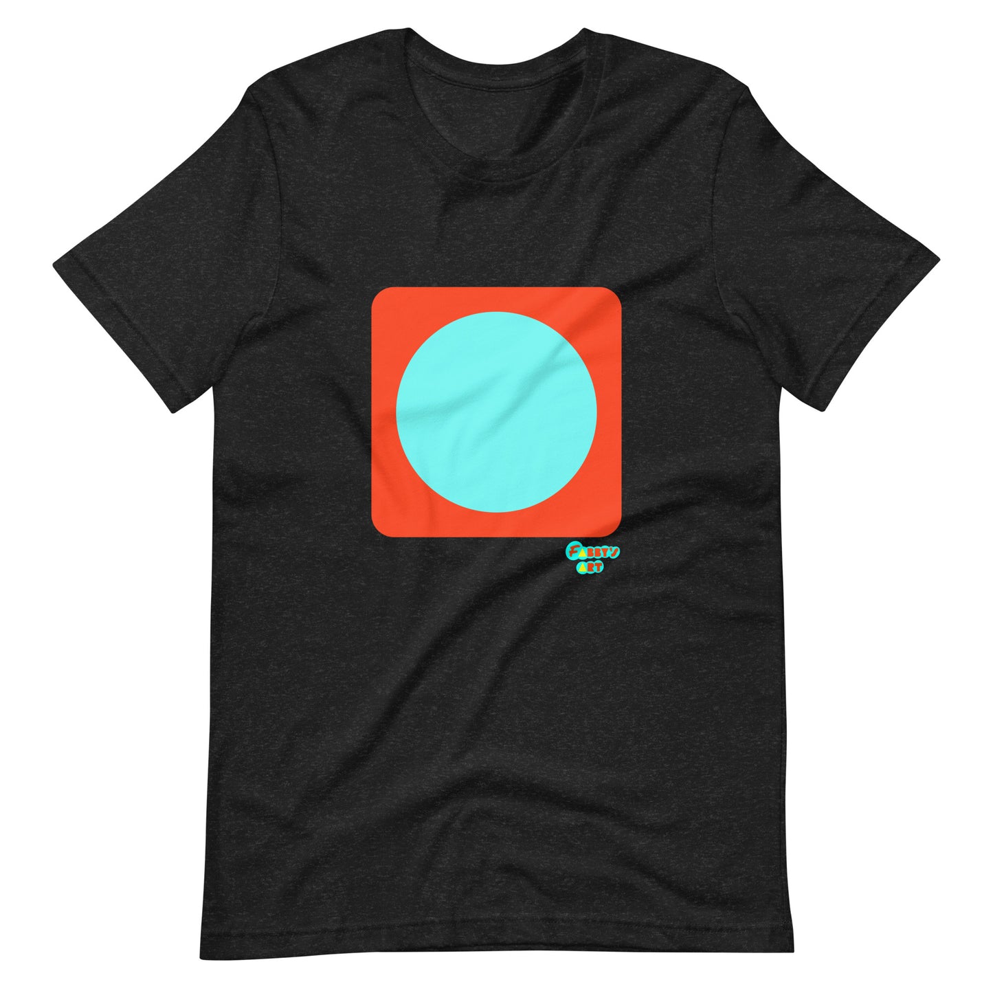 Circling around orange Unisex t-shirt