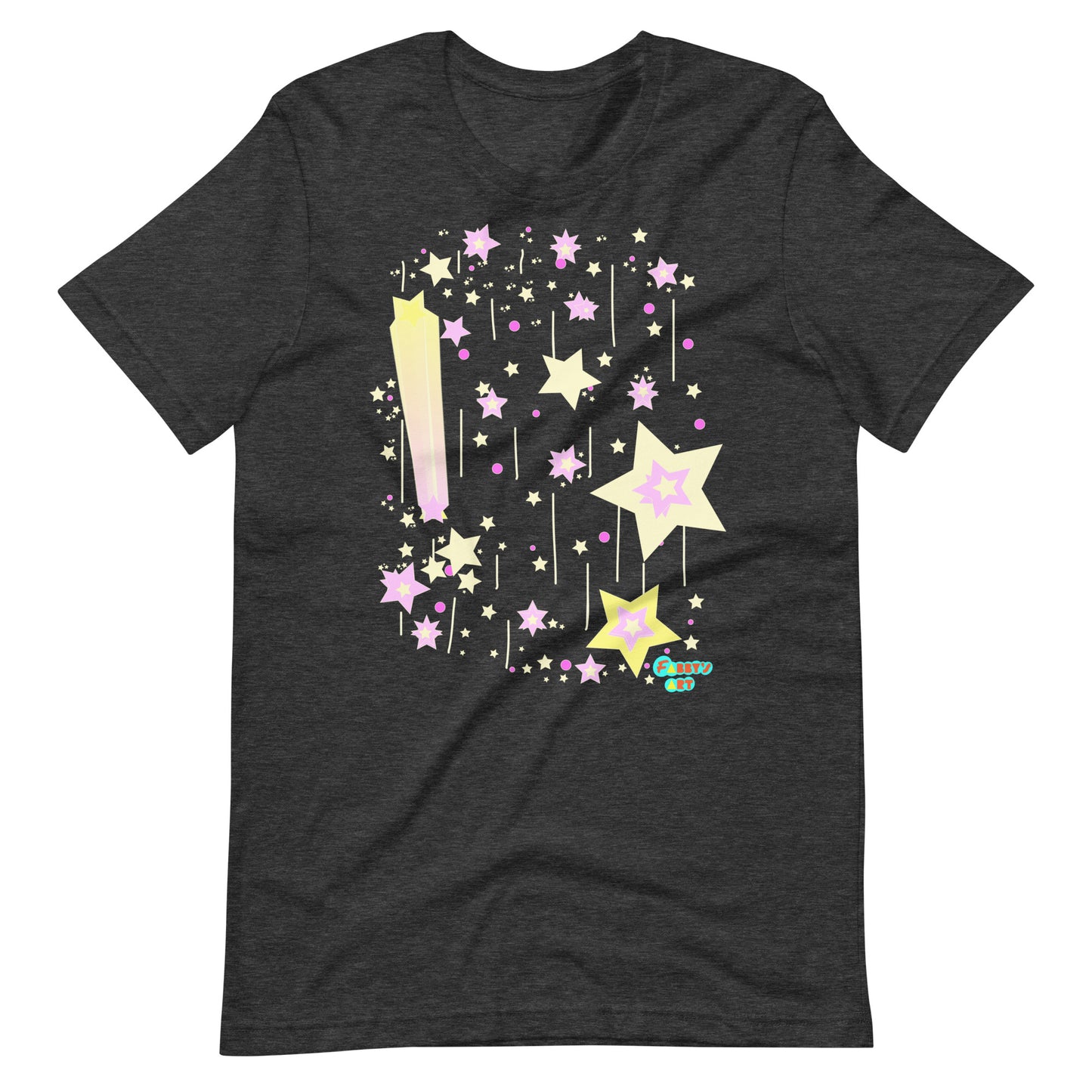 Yellow stars Unisex t-shirt