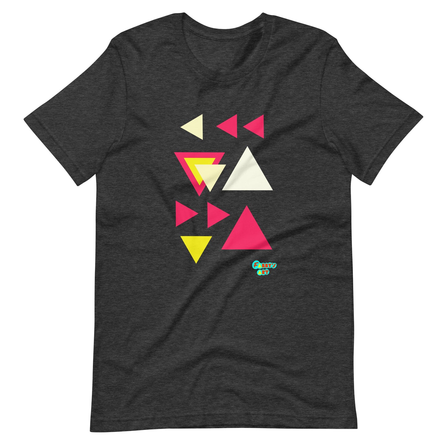 Triangular petals Unisex t-shirt