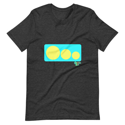 This escalated quickly cyan blue Unisex t-shirt