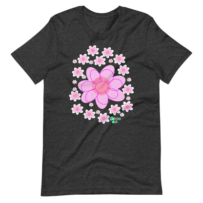 Pink Flower Unisex t-shirt