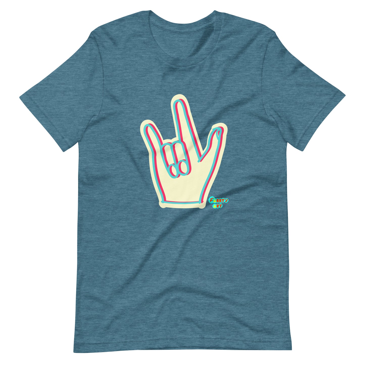 I love you sign language Unisex t-shirt