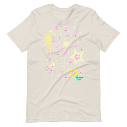 Yellow stars Unisex t-shirt