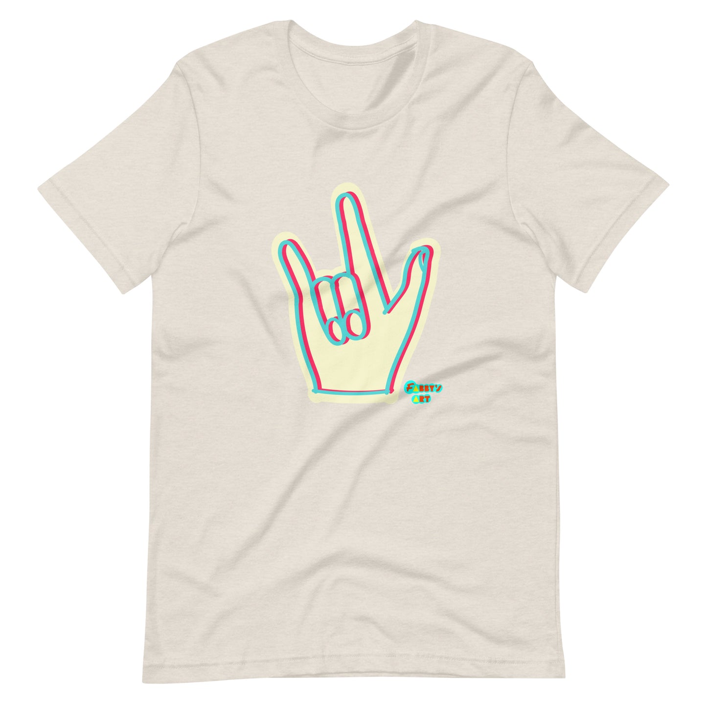 I love you sign language Unisex t-shirt