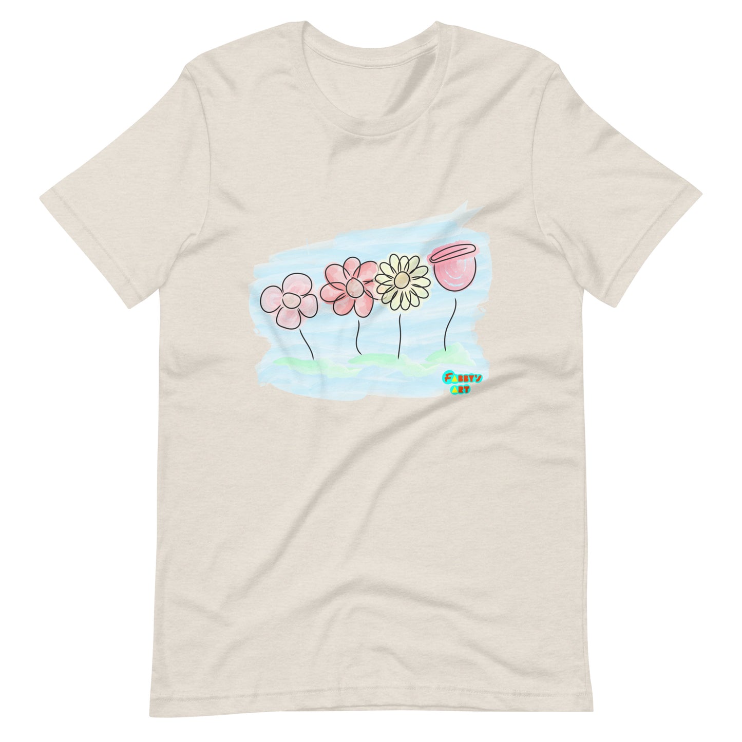 Buying myself four flowers Unisex t-shirt