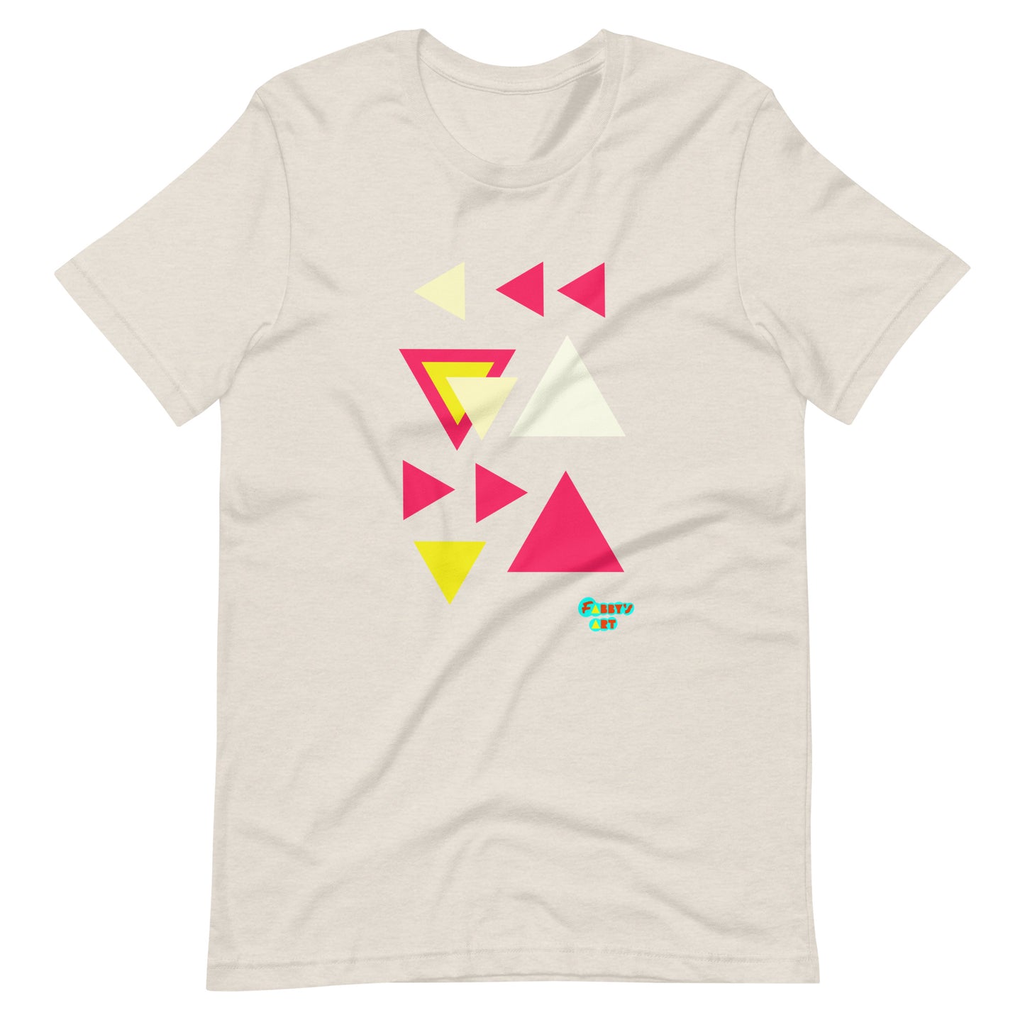 Triangular petals Unisex t-shirt