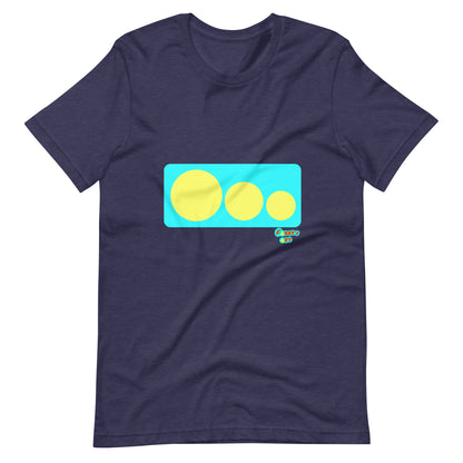 This escalated quickly cyan blue Unisex t-shirt