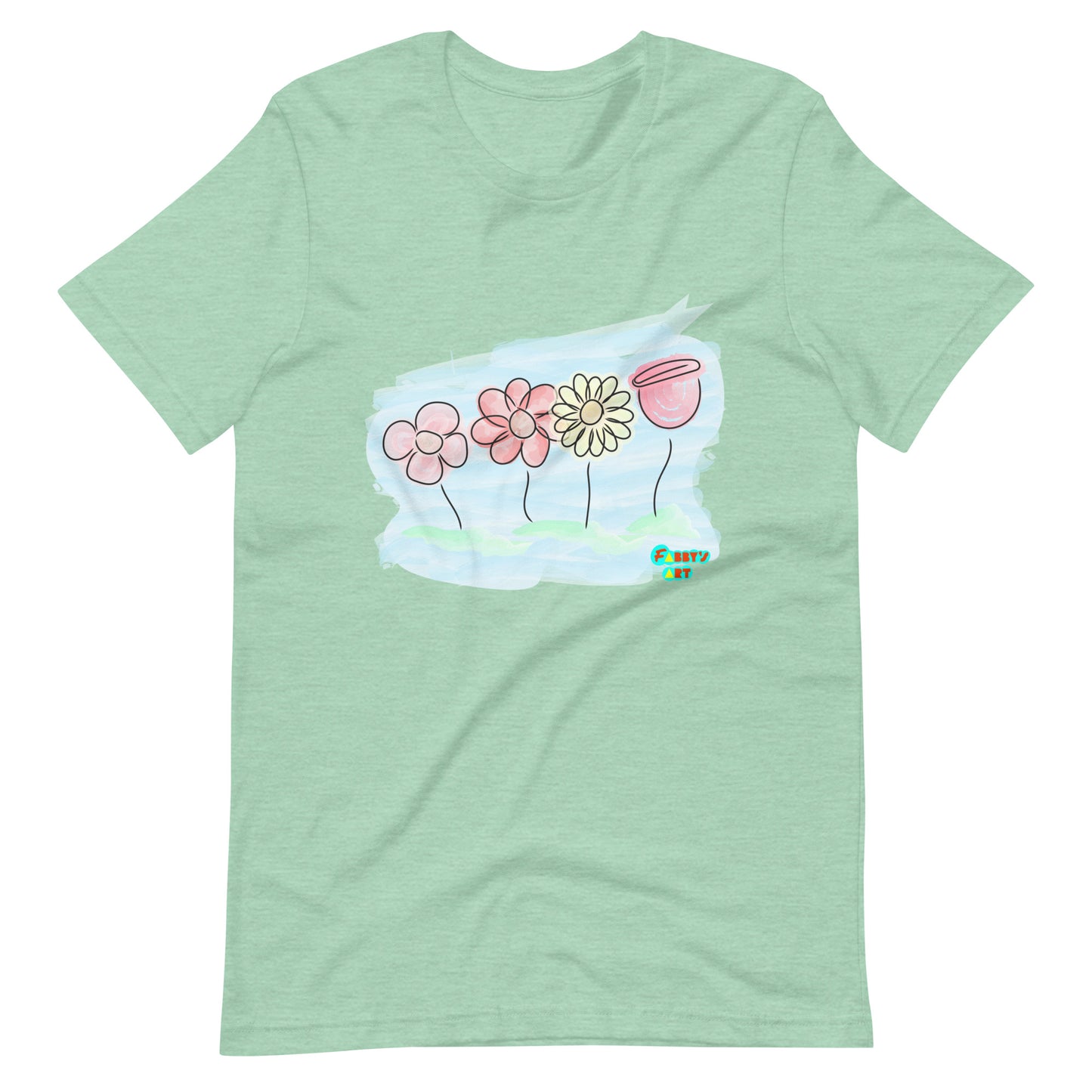 Buying myself four flowers Unisex t-shirt