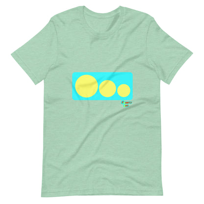 This escalated quickly cyan blue Unisex t-shirt