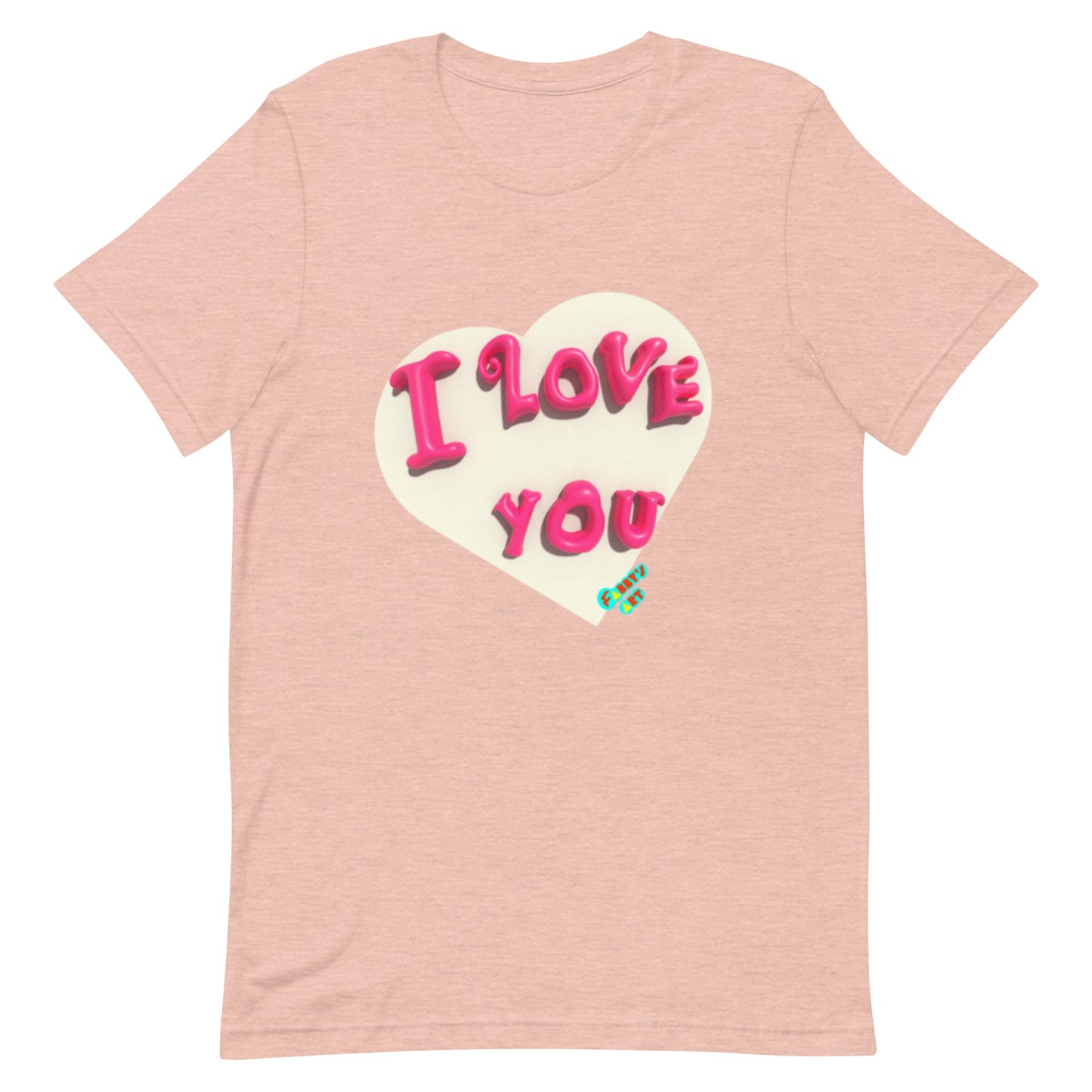 I love you heart Unisex t-shirt