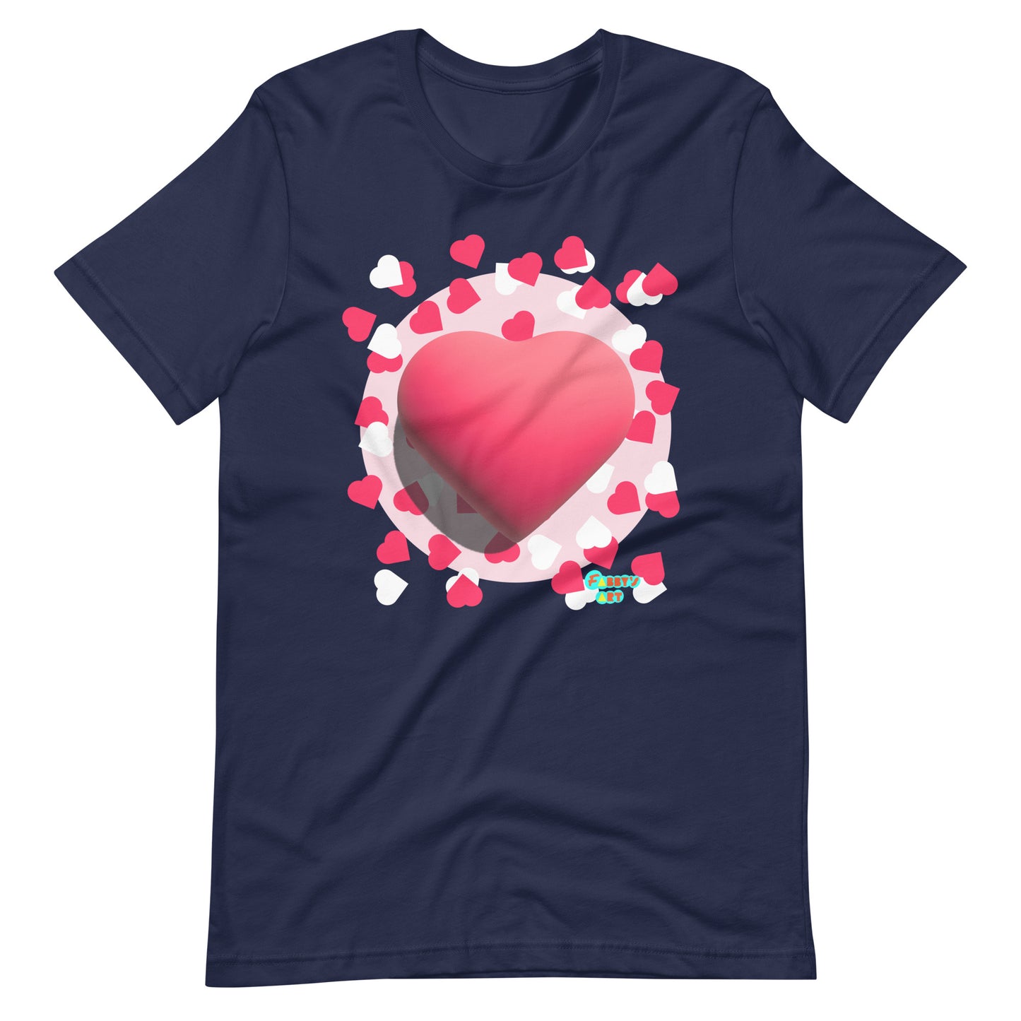 Valentines heart Unisex t-shirt