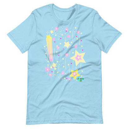 Yellow stars Unisex t-shirt