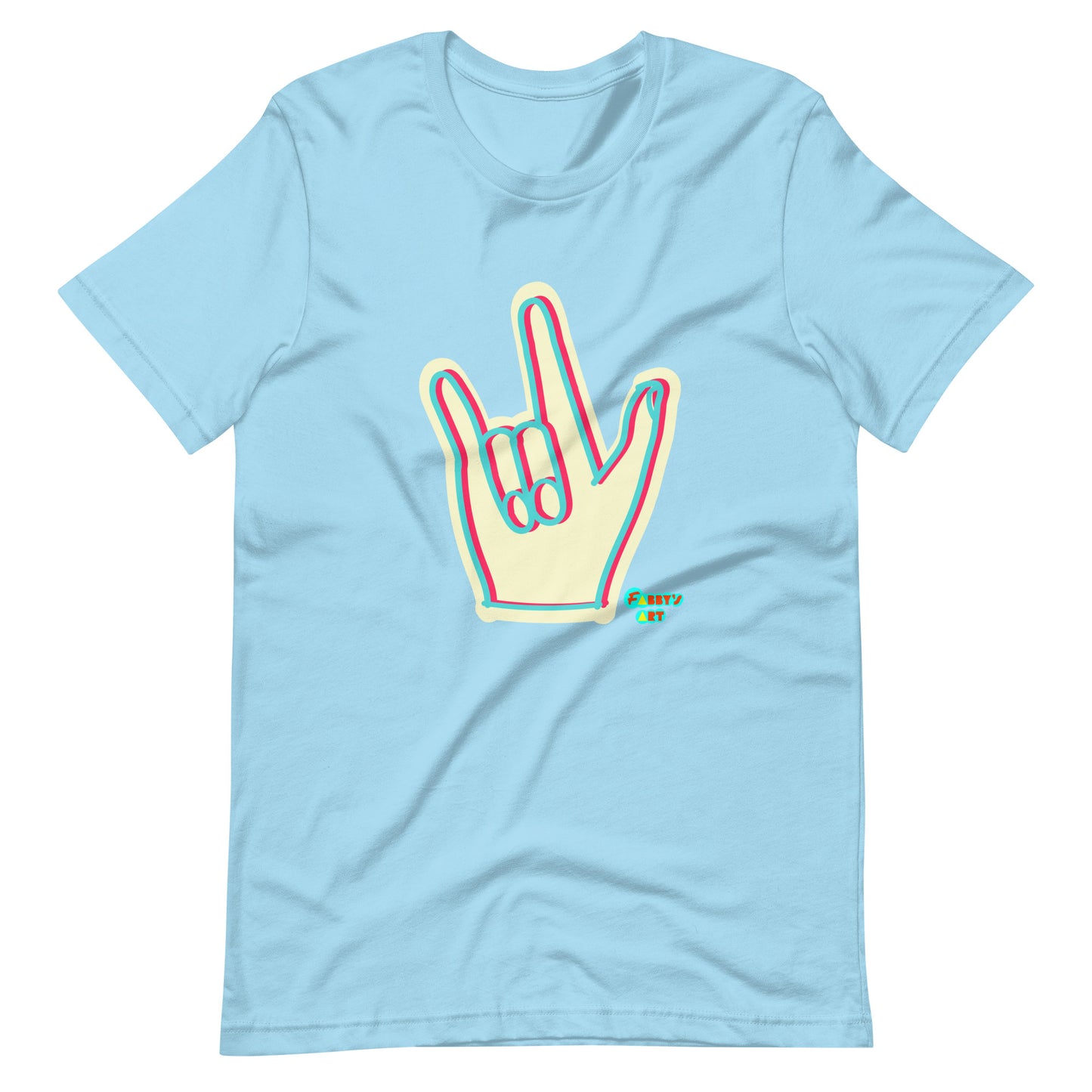 I love you sign language Unisex t-shirt