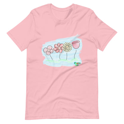 Buying myself four flowers Unisex t-shirt