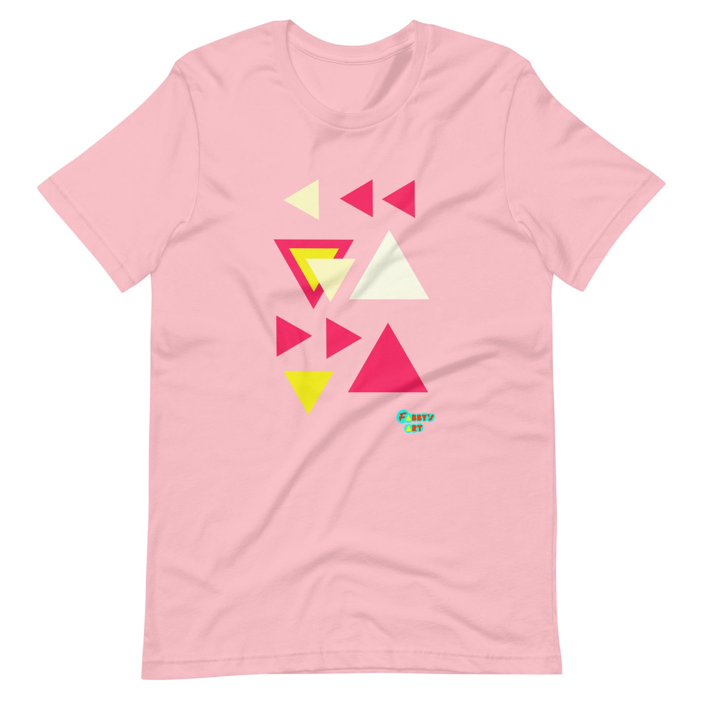 Triangular petals Unisex t-shirt