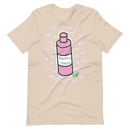 Strawberry shampoo Unisex t-shirt