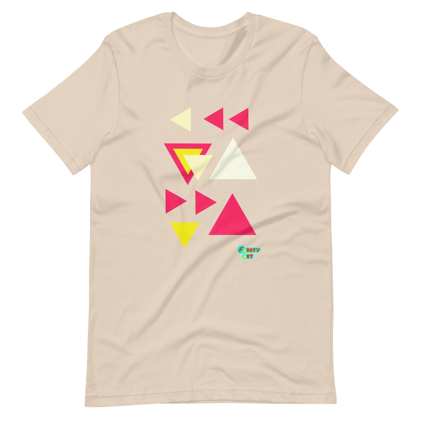 Triangular petals Unisex t-shirt