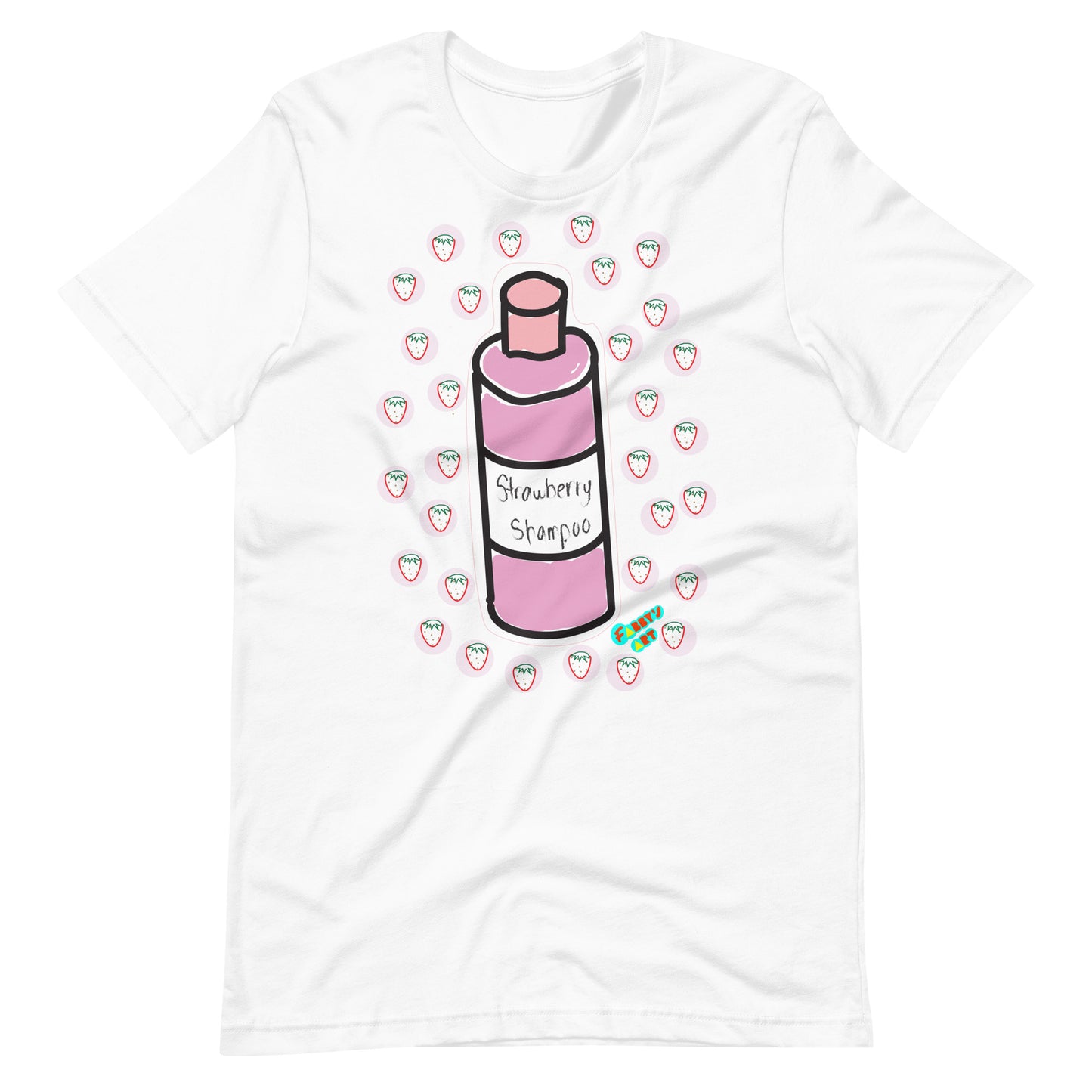 Strawberry shampoo Unisex t-shirt