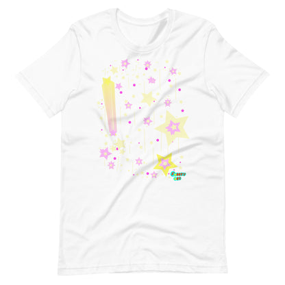 Yellow stars Unisex t-shirt