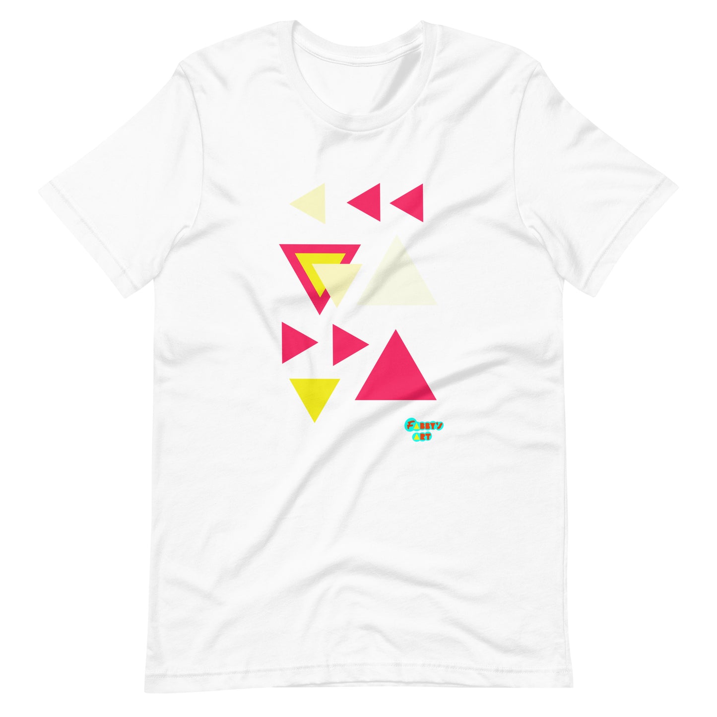 Triangular petals Unisex t-shirt