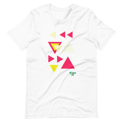 Triangular petals Unisex t-shirt