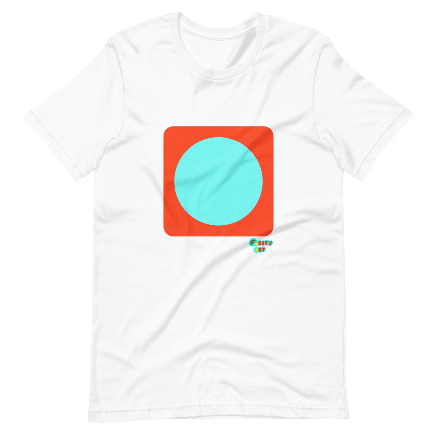 Circling around orange Unisex t-shirt