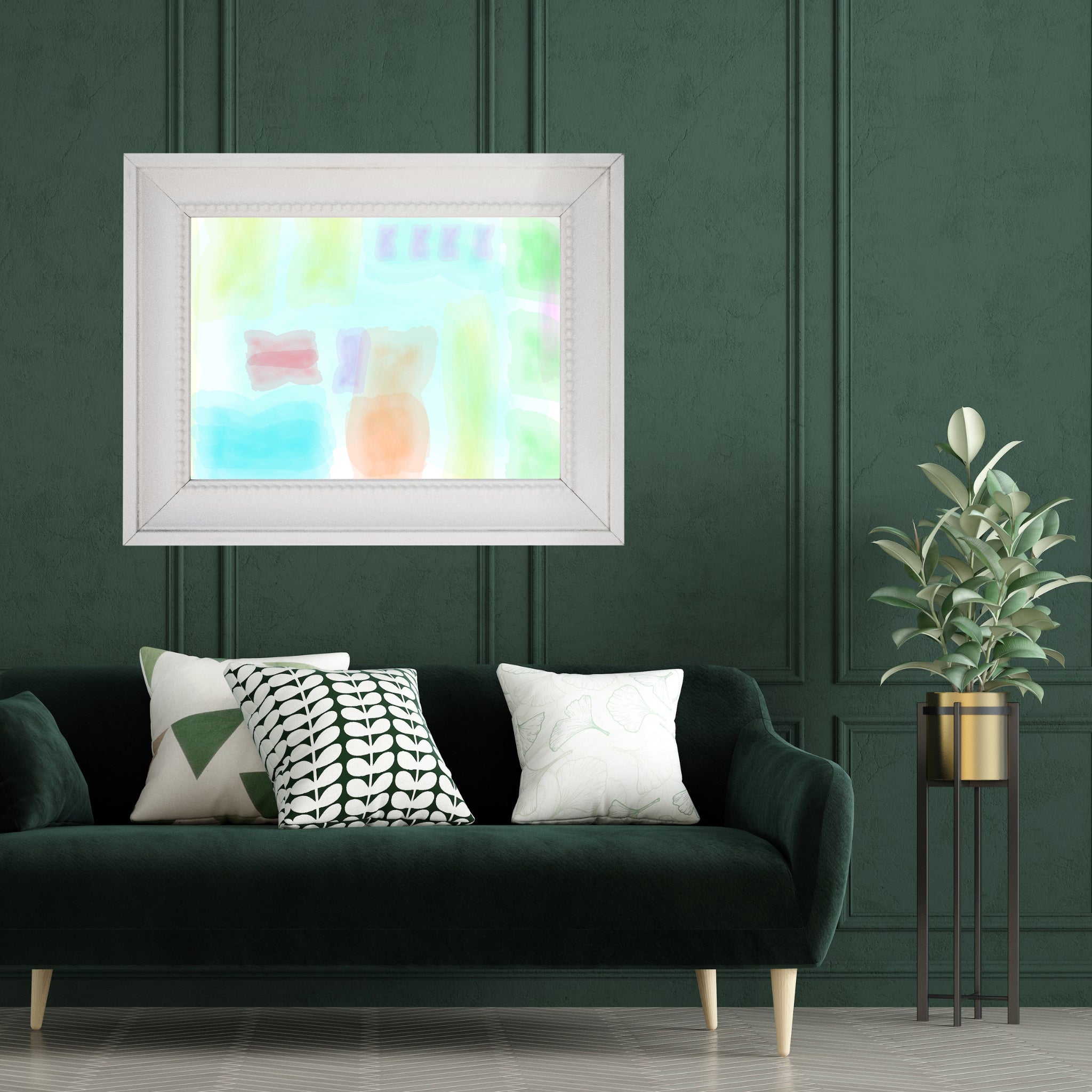 Watercolor Abstract Poster