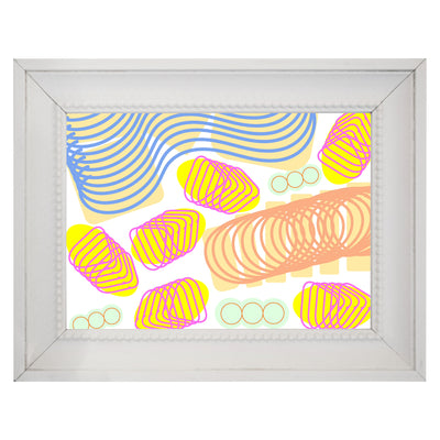 Spiral momentum (white), Poster
