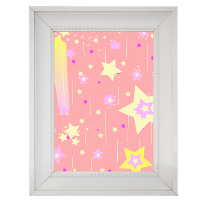 Yellow Stars Poster